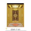 OS41-T-61 Golden Mirror Stainless Steel Elevator Cabin
