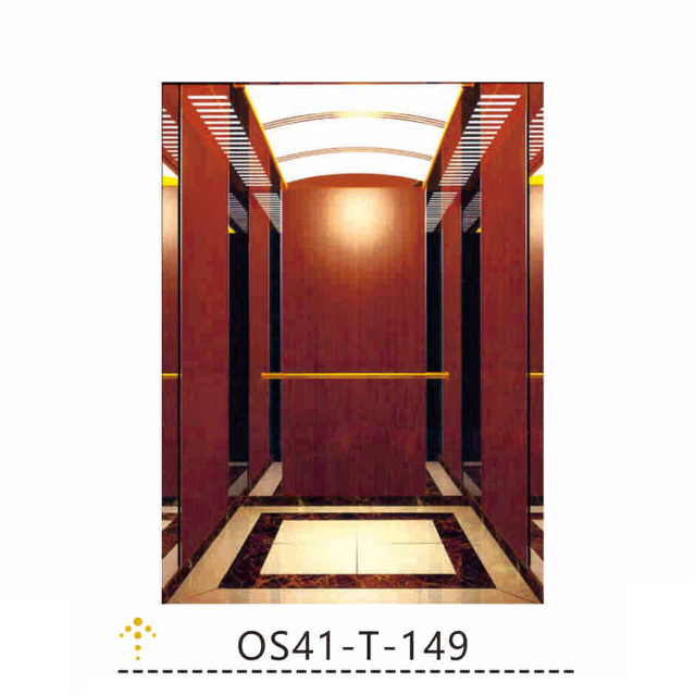 OS41-T-149 Wooden Elevator Cabin